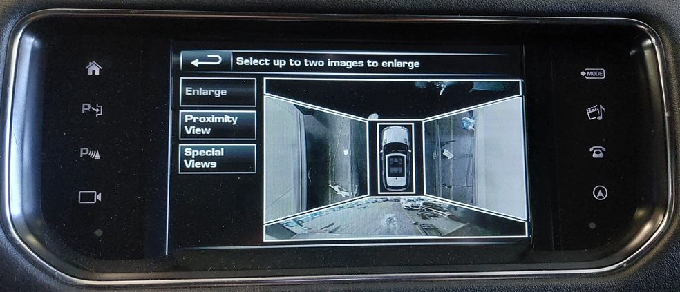 Thumbnail 3: 16-17 ROVER SPORT L494 RIGHT PFOLD MEMORY BLIND SPOT CAMERA DOOR MIRROR (Black)