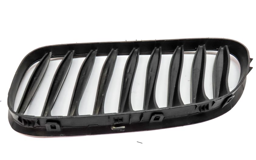 Thumbnail 11: 2003-2008 BMW Z4 (E85) LEFT & RIGHT UPPER HOOD GRILLE VENT SET (BLACK / CHROME)
