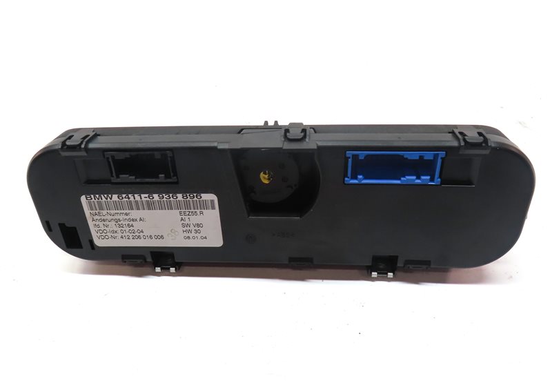 Thumbnail 7: 2003-2005 BMW Z4 (E85) FRONT HEATER A/C TEMPERATURE CLIMATE CONTROL PANEL