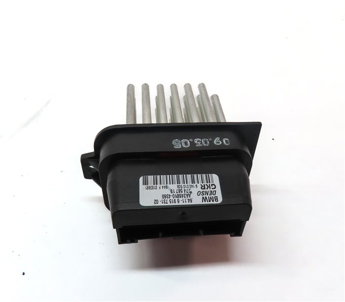 Thumbnail 4: 2004 BMW Z4 (E85) 3.0L (M54) HEAT AIR AC HVAC BLOWER MOTOR RESISTOR MODULE