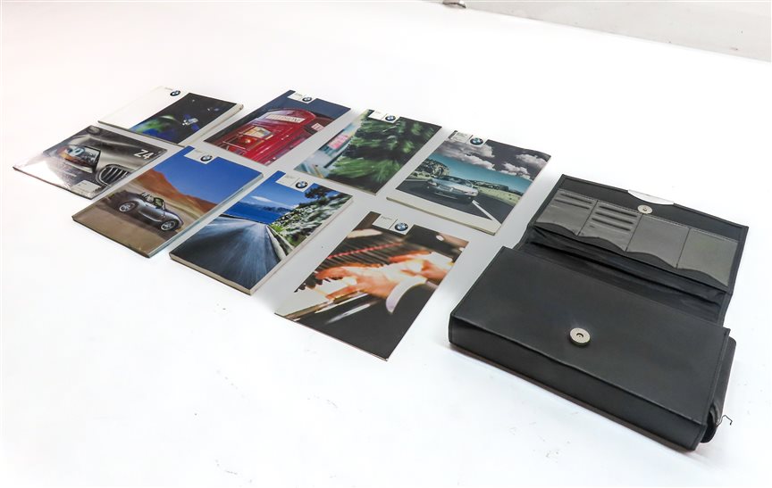 2004 BMW Z4 (E85) 3.0L (M54) ENGINE OWNER'S MANUAL BOOKLET SET/9 w/ CASE