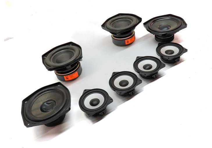 Thumbnail 3: 2004 BMW Z4 (E85) RADIO STEREO AUDIO SOUND SYSTEM SPEAKER SET/ 8