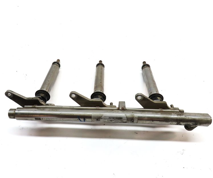 Thumbnail 10: 2012 MERCEDES E350 (W212) 3.5L (276.952) FUEL INJECTOR SET/6 w/ FUEL RAILS