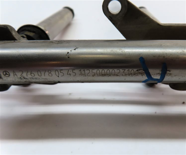 Thumbnail 11: 2012 MERCEDES E350 (W212) 3.5L (276.952) FUEL INJECTOR SET/6 w/ FUEL RAILS