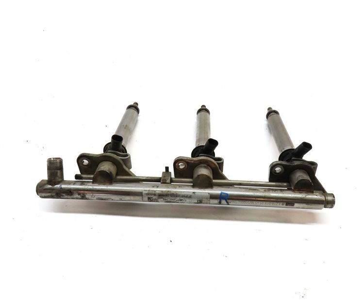 Thumbnail 8: 2012 MERCEDES E350 (W212) 3.5L (276.952) FUEL INJECTOR SET/6 w/ FUEL RAILS