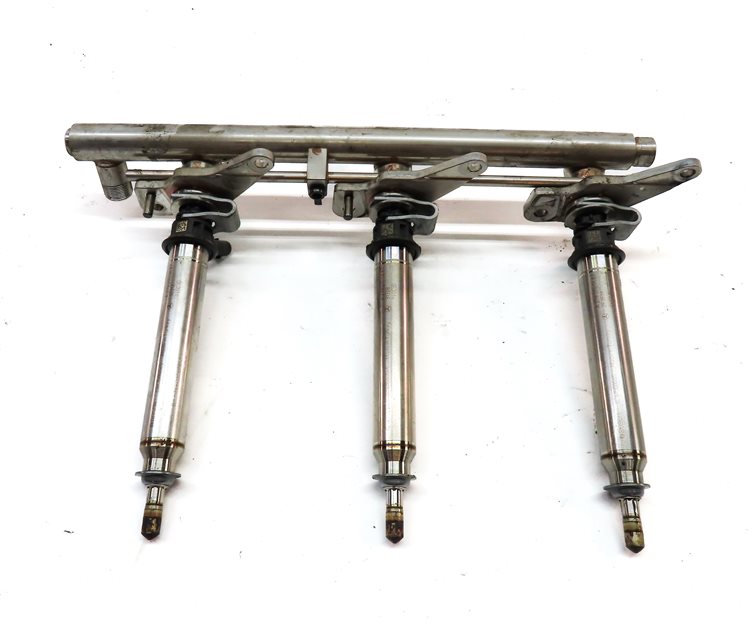Thumbnail 9: 2012 MERCEDES E350 (W212) 3.5L (276.952) FUEL INJECTOR SET/6 w/ FUEL RAILS