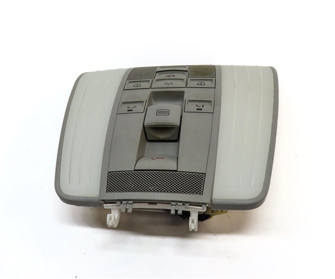 Thumbnail 2: 2012 MERCEDES E350 (W212) FRONT INTERIOR DOME LIGHT LAMP w/ SWITCH (Gray)