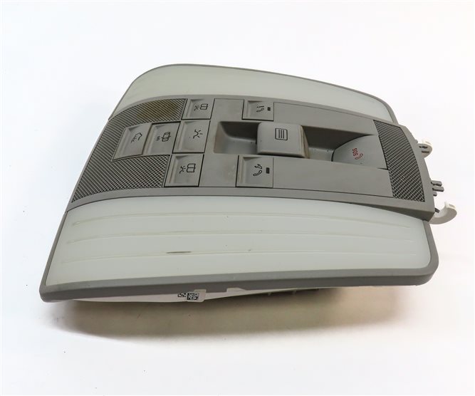 Thumbnail 3: 2012 MERCEDES E350 (W212) FRONT INTERIOR DOME LIGHT LAMP w/ SWITCH (Gray)