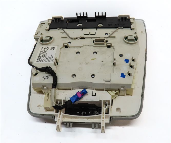 Thumbnail 7: 2012 MERCEDES E350 (W212) FRONT INTERIOR DOME LIGHT LAMP w/ SWITCH (Gray)