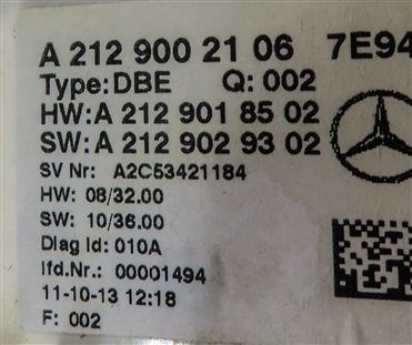 Thumbnail 9: 2012 MERCEDES E350 (W212) FRONT INTERIOR DOME LIGHT LAMP w/ SWITCH (Gray)