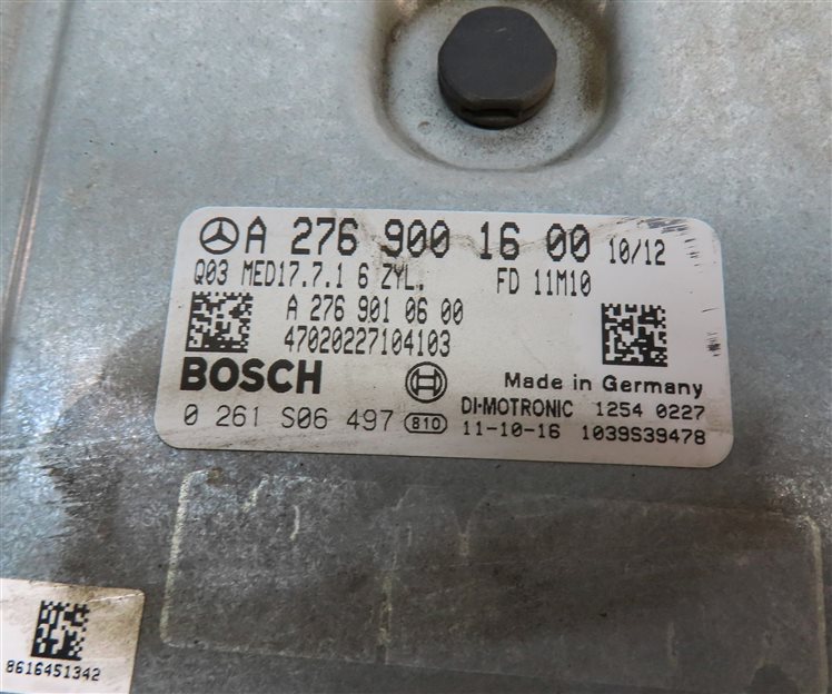 Thumbnail 7: 12-13 MERCEDES C350 E300 E350 SLK350 (W204 C204 W212 W172) 3.5L ENGINE MODULE