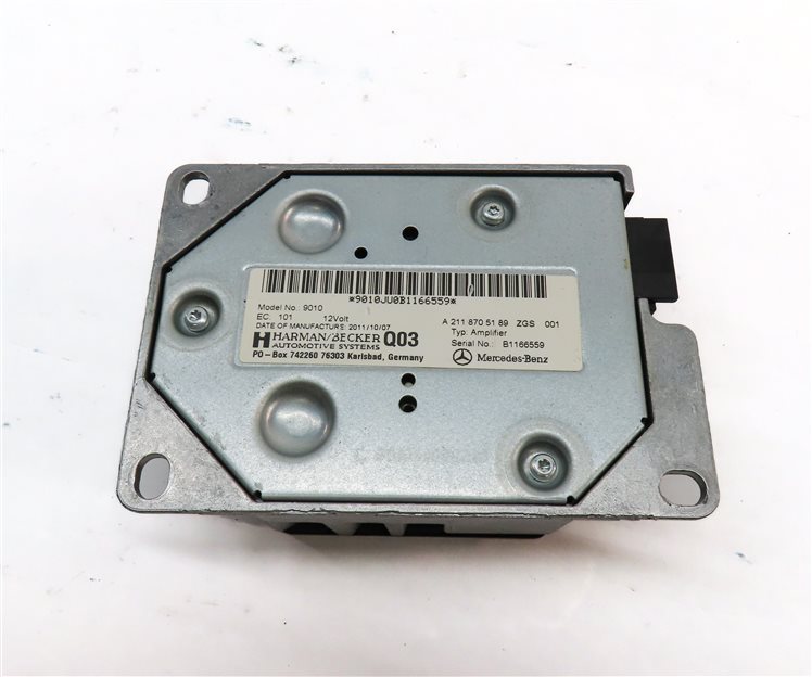 Thumbnail 5: 2012 MERCEDES E350 (W212) RADIO STEREO AUDIO SOUND SYSTEM AMP AMPLIFIER