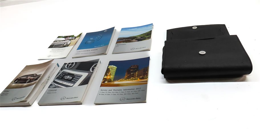 Thumbnail 2: 2012 MERCEDES E350 (W212) 3.5L (276.952) OWNERS MANUAL BOOKLET SET/7 w/ CASE