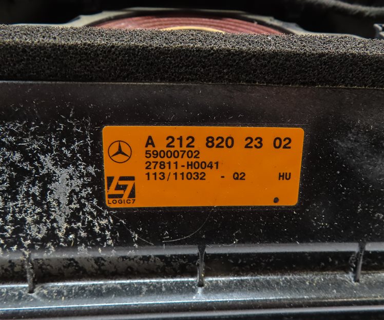 Thumbnail 18: 12 MERCEDES E350 (W212) RADIO STEREO AUDIO LOGIC 7 SOUND SYSTEM SPEAKER SET/ 12
