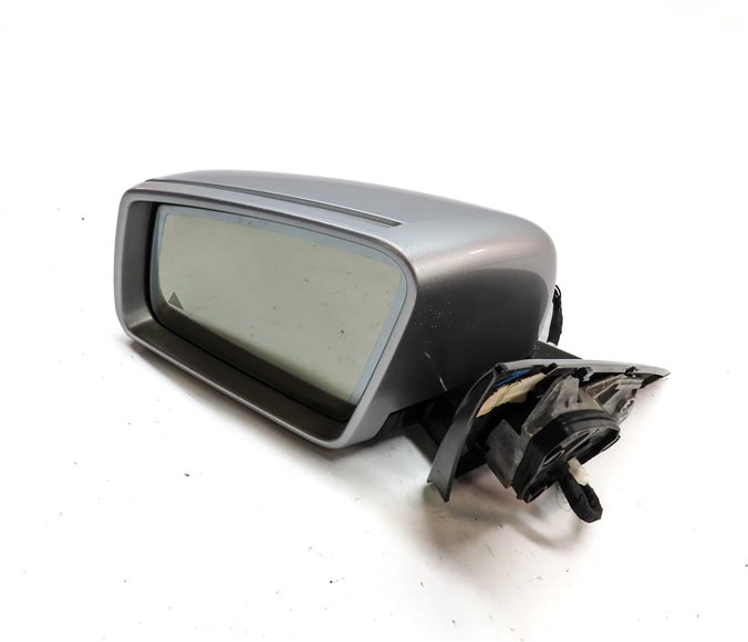 11-14 MERCEDES E300 E350 E550 W212 LEFT AUTODIM BLIND SPOT DOOR MIRROR (Silver)