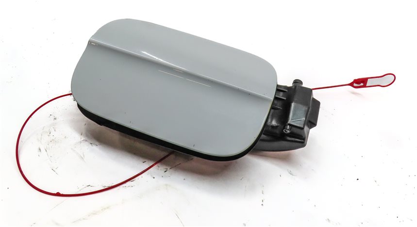 2010-2015 AUDI Q7 (4L) FUEL TANK DOOR LID COVER TRIM w/ HOUSING (White)