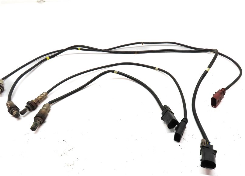 Thumbnail 2: 13 AUDI Q7 4L 3.0L SUPER (CTWB) ENGINE OXYGEN O2 LAMBDA PROBE WIRE SENSOR SET/4