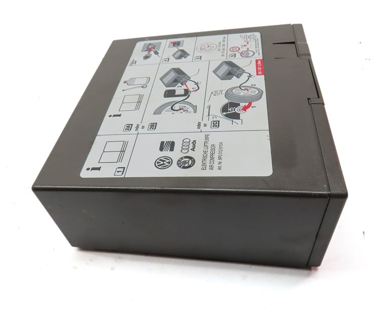 Thumbnail 4: 2013 AUDI Q7 (4L) EMERGENCY ROADSIDE SPARE TIRE AIR COMPRESSOR PUMP