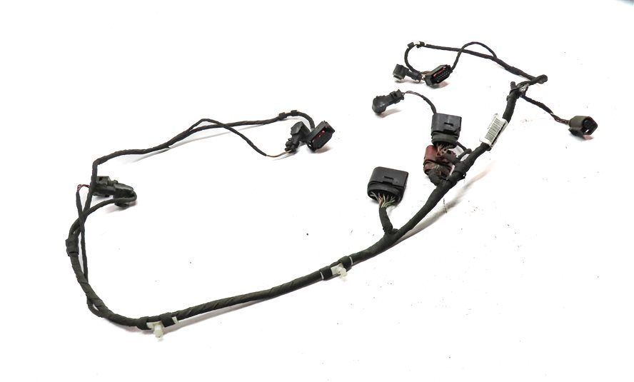 Thumbnail 3: 13 AUDI Q7 (4L) REAR PARK ASSIST PDC DISTANCE CONTROL WIRE SENSOR SET/4 (White)