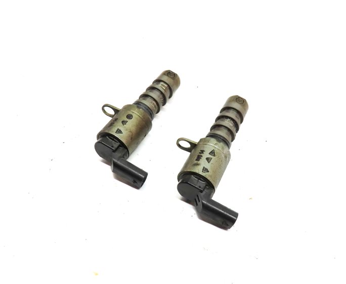 13 AUDI Q7 4L 3.0L SUPER (CTWB) ENGINE VVT VARIABLE VALVE TIMING SOLENOID SET/2