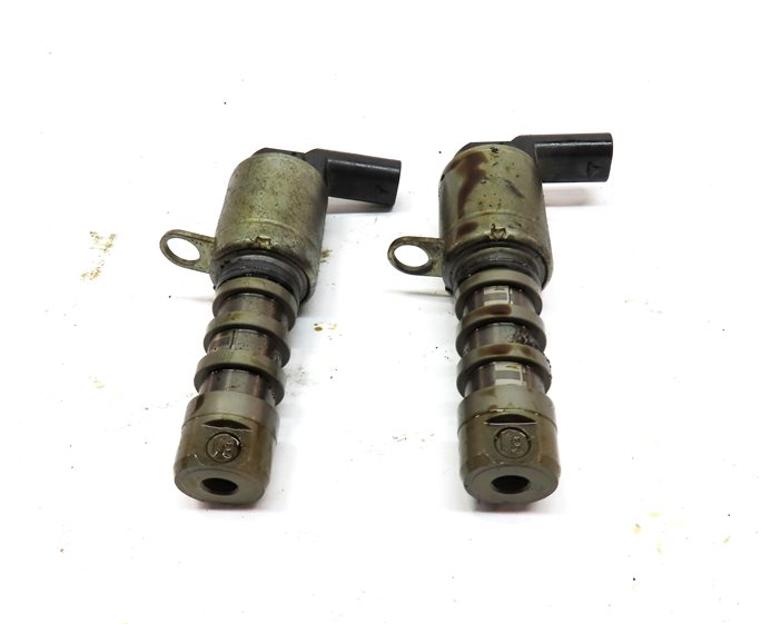 Thumbnail 5: 13 AUDI Q7 4L 3.0L SUPER (CTWB) ENGINE VVT VARIABLE VALVE TIMING SOLENOID SET/2