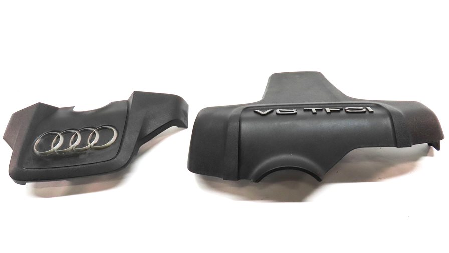 Thumbnail 2: 09-16 AUDI A6 A7 A8 Q5 Q7 S5 SQ5 3.0L SUPERCHARGED ENGINE COVER TRIM SET 2