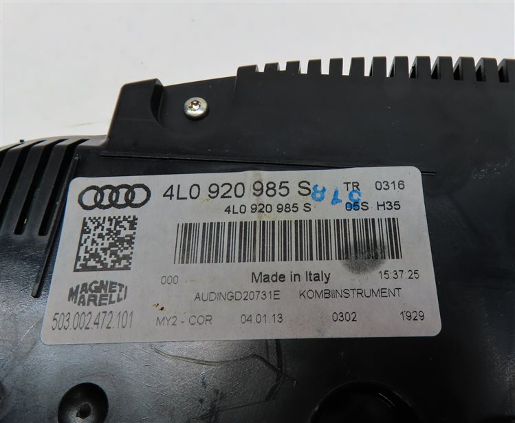 Thumbnail 17: 13-15 AUDI Q7 (4L) 3.0L CTWB SUPERCHARGED ENGINE BCM IMMOBILIZER MODULE KEY SET