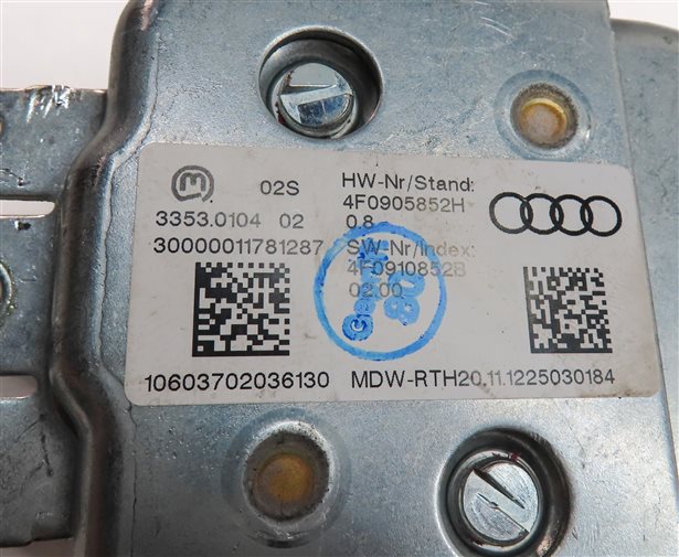 Thumbnail 23: 13-15 AUDI Q7 (4L) 3.0L CTWB SUPERCHARGED ENGINE BCM IMMOBILIZER MODULE KEY SET