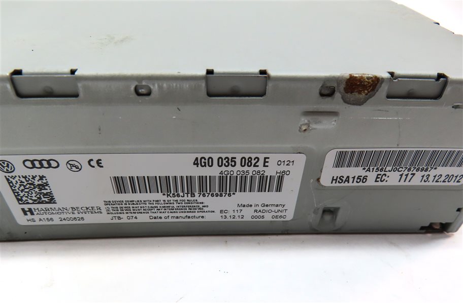 Thumbnail 7: 2013 AUDI Q7 (4L) RADIO STEREO RECEIVER CONTROL MODULE
