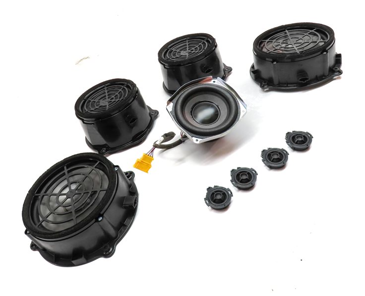 Thumbnail 3: 2013 AUDI Q7 (4L) RADIO STEREO BOSE AUDIO SOUND SYSTEM SPEAKER SET/9