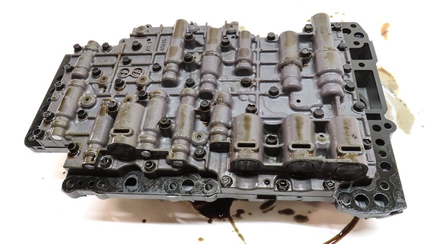 Thumbnail 11: 11-15 VW TOUAREG AUDI Q7 (4L) 8 SPEED MHN AUTOMATIC TRANSMISSION VALVE BODY