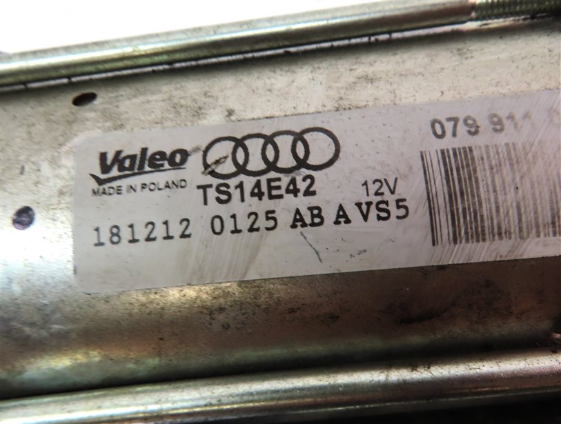 Thumbnail 8: 2010-2017 AUDI A5 A6 A7 Q5 Q7 S4 S5 (B8 8K 8R 8T C7 4G8 4L) ENGINE STARTER MOTOR