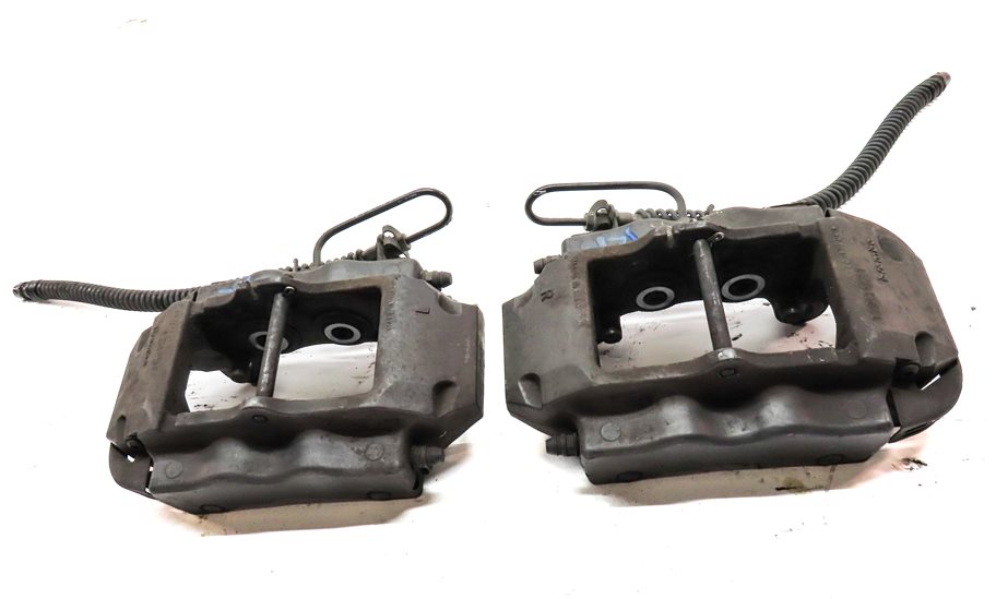 Thumbnail 2: 04-15 VW TOUAREG AUDI Q7 4L REAR LEFT & RIGHT ABS DISC BRAKE CALIPER SET2 BREMBO