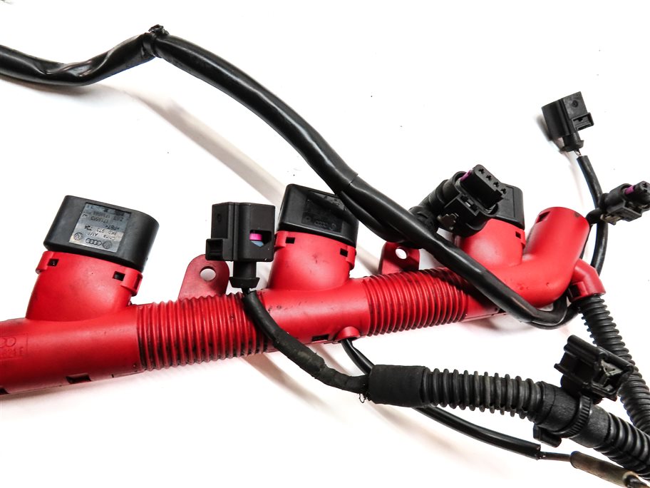 Thumbnail 8: 2013 AUDI Q7 (4L) 3.0L SUPER (CTWB) ENGINE MOTOR WIRE WIRING HARNESS LOOM