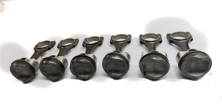 Thumbnail 3: 09-17 AUDI A6 A7 A8 Q5 Q7 S4 S6 Q5 TOUAREG 3.0L SUPERCHARGED ENGINE PISTON SET 6