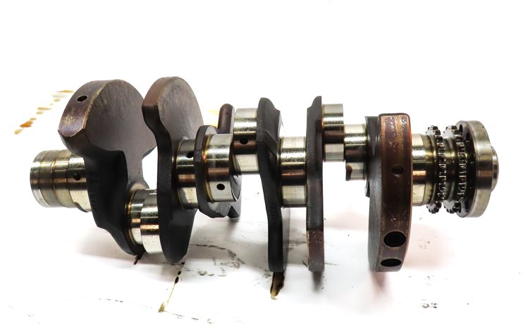Thumbnail 6: 2013 AUDI Q7 (4L) 3.0L SUPER (CTWB) ENGINE MOTOR CRANK SHAFT CRANKSHAFT