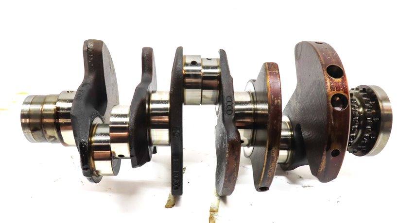Thumbnail 7: 2013 AUDI Q7 (4L) 3.0L SUPER (CTWB) ENGINE MOTOR CRANK SHAFT CRANKSHAFT