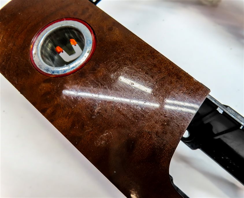 Thumbnail 14: 2013 AUDI Q7 (4L) INTERIOR CENTER CONSOLE DASH DOOR WOOD TRIM SET/6 (Walnut)