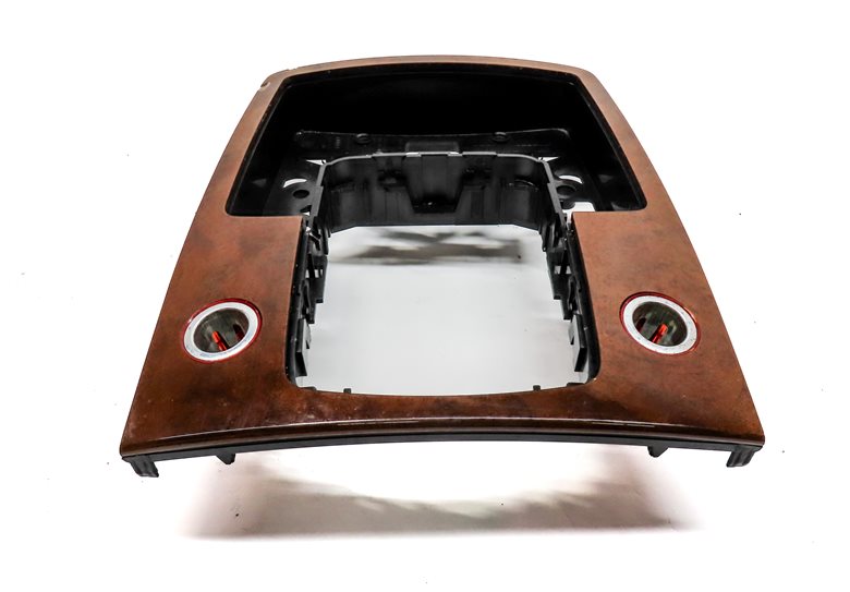 Thumbnail 22: 2013 AUDI Q7 (4L) INTERIOR CENTER CONSOLE DASH DOOR WOOD TRIM SET/6 (Walnut)