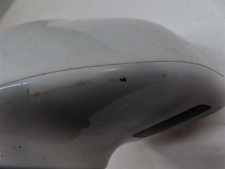 Thumbnail 10: 2013-2015 AUDI Q7 (4L) RIGHT PASSENGER P-FOLD BLIND SPOT DOOR MIRROR (White)