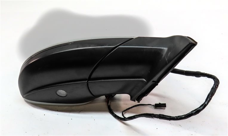 Thumbnail 8: 2013-2015 AUDI Q7 (4L) RIGHT PASSENGER P-FOLD BLIND SPOT DOOR MIRROR (White)