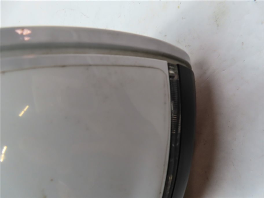 Thumbnail 11: 2013-2015 AUDI Q7 (4L) LEFT DRIVER P-FOLD BLIND SPOT DOOR MIRROR (White)