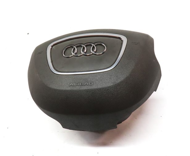 Thumbnail 2: 2011-2015 AUDI Q7 (4L) LEFT DRIVER STEERING WHEEL SRS AIRBAG AIR BAG (BLACK)