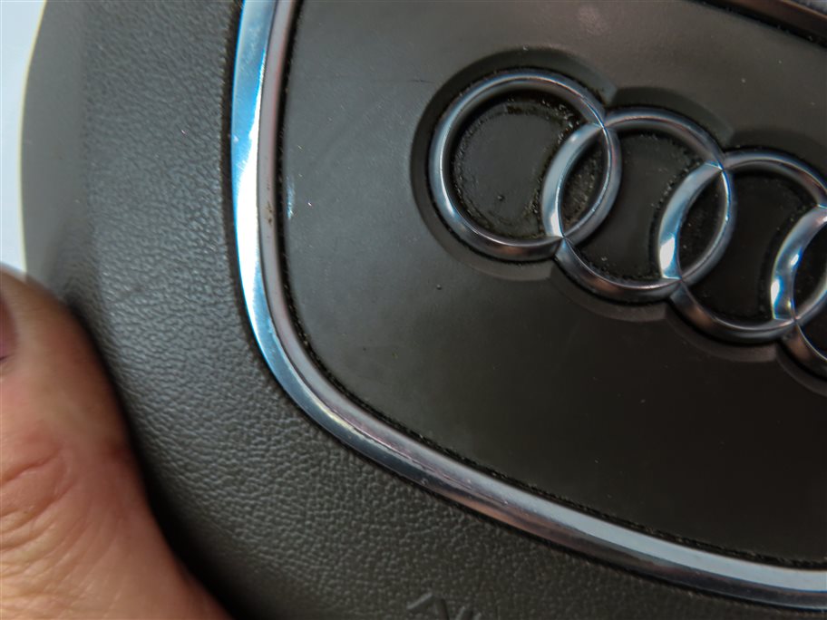 Thumbnail 8: 2011-2015 AUDI Q7 (4L) LEFT DRIVER STEERING WHEEL SRS AIRBAG AIR BAG (BLACK)