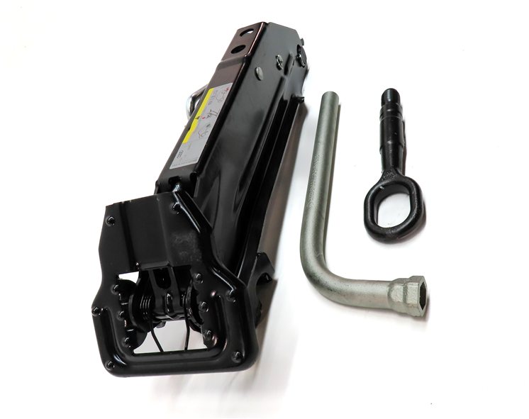 Thumbnail 4: 09-17 AUDI Q5 SQ5 Q7 (8R B8 4L) EMERGENCY SPARE TIRE CAR LIFT JACK TOOL KIT SET
