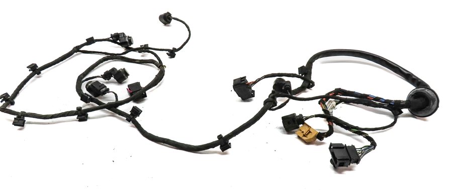 Thumbnail 3: 16 AUDI Q5 B8 8R REAR PARK ASSIST PDC DISTANCE CONTROL WIRE SENSOR SET/4 (Blue)