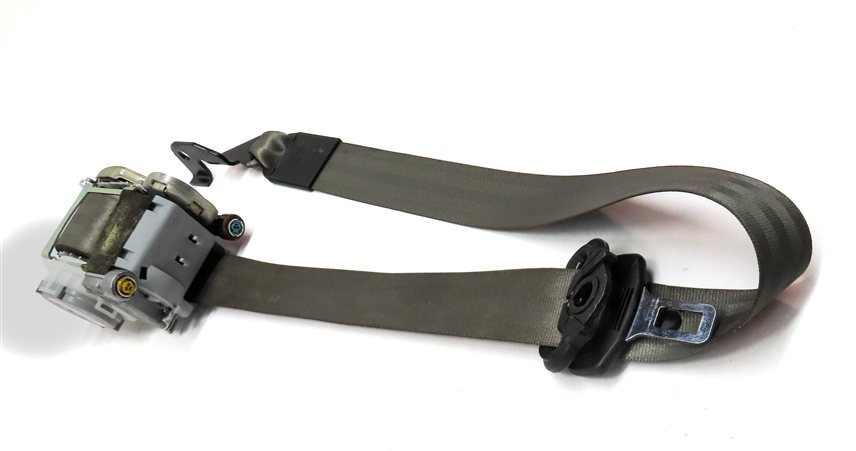 Thumbnail 3: 09-17 AUDI Q5 8R FRONT RIGHT PASSENGER SEAT SEATBELT RETRACTOR (Pistachio Beige)