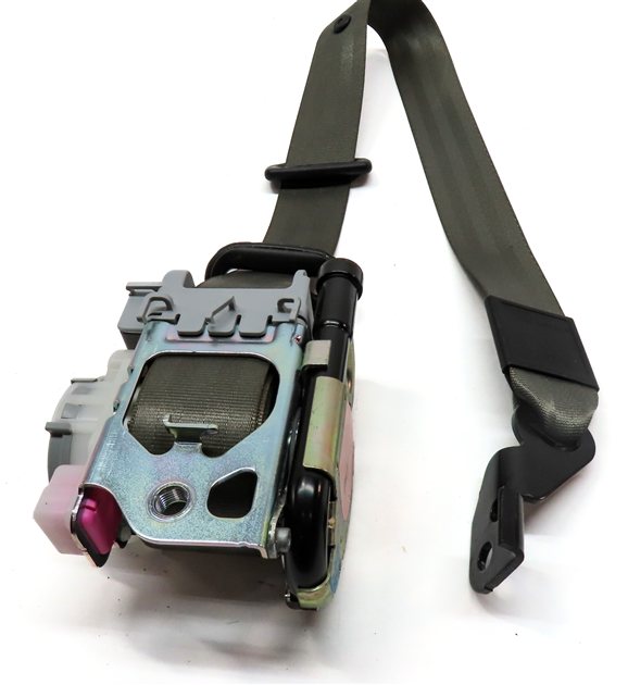 Thumbnail 5: 09-17 AUDI Q5 8R FRONT RIGHT PASSENGER SEAT SEATBELT RETRACTOR (Pistachio Beige)