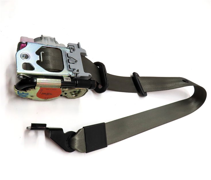 Thumbnail 6: 09-17 AUDI Q5 8R FRONT RIGHT PASSENGER SEAT SEATBELT RETRACTOR (Pistachio Beige)