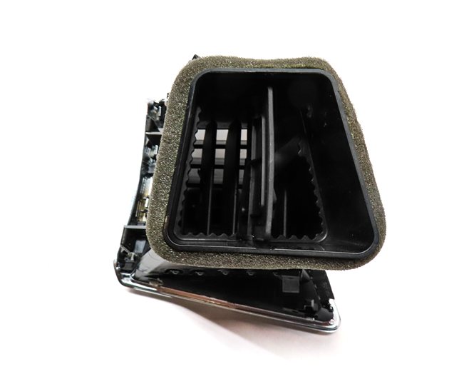 Thumbnail 6: 16 AUDI Q5 B8 8R FRONT LEFT DRIVER DASH HEAT AIR AC HVAC VENT (Pistachio Beige)